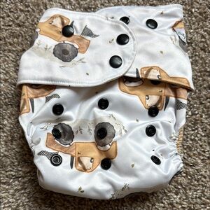 Sully Bums monster truck pocket diaper